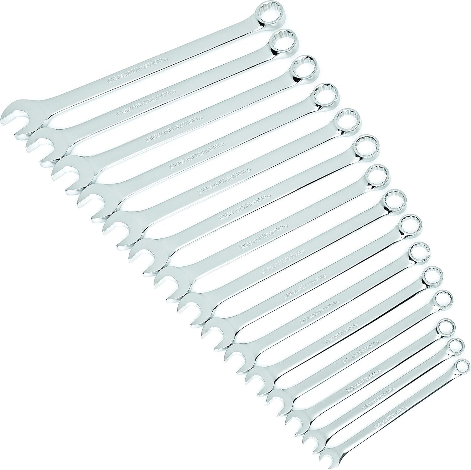 GEARWRENCH 15 Pc. Long Pattern Metric Combination Wrench Set