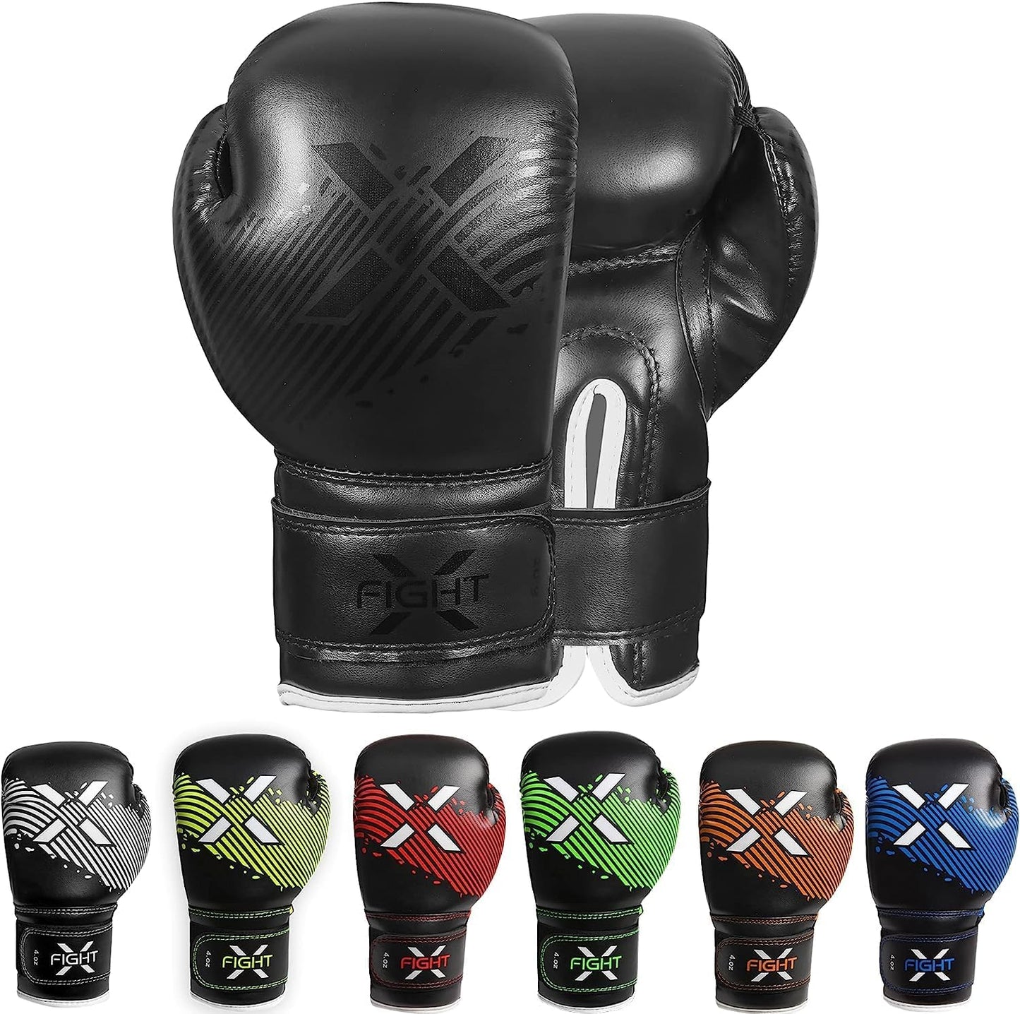 FightX Kids Boxing Gloves - Lightweight for Junior Training