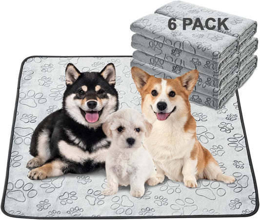 Qeils Reusable Puppy Pads for Dogs - Washable and Leakproof