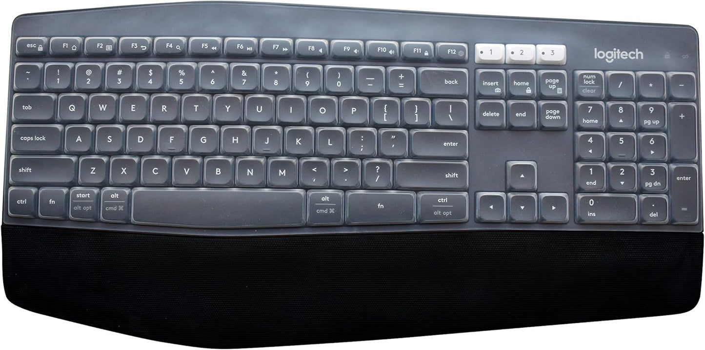 Clear Keyboard Cover for Logitech MK850 - LEZE