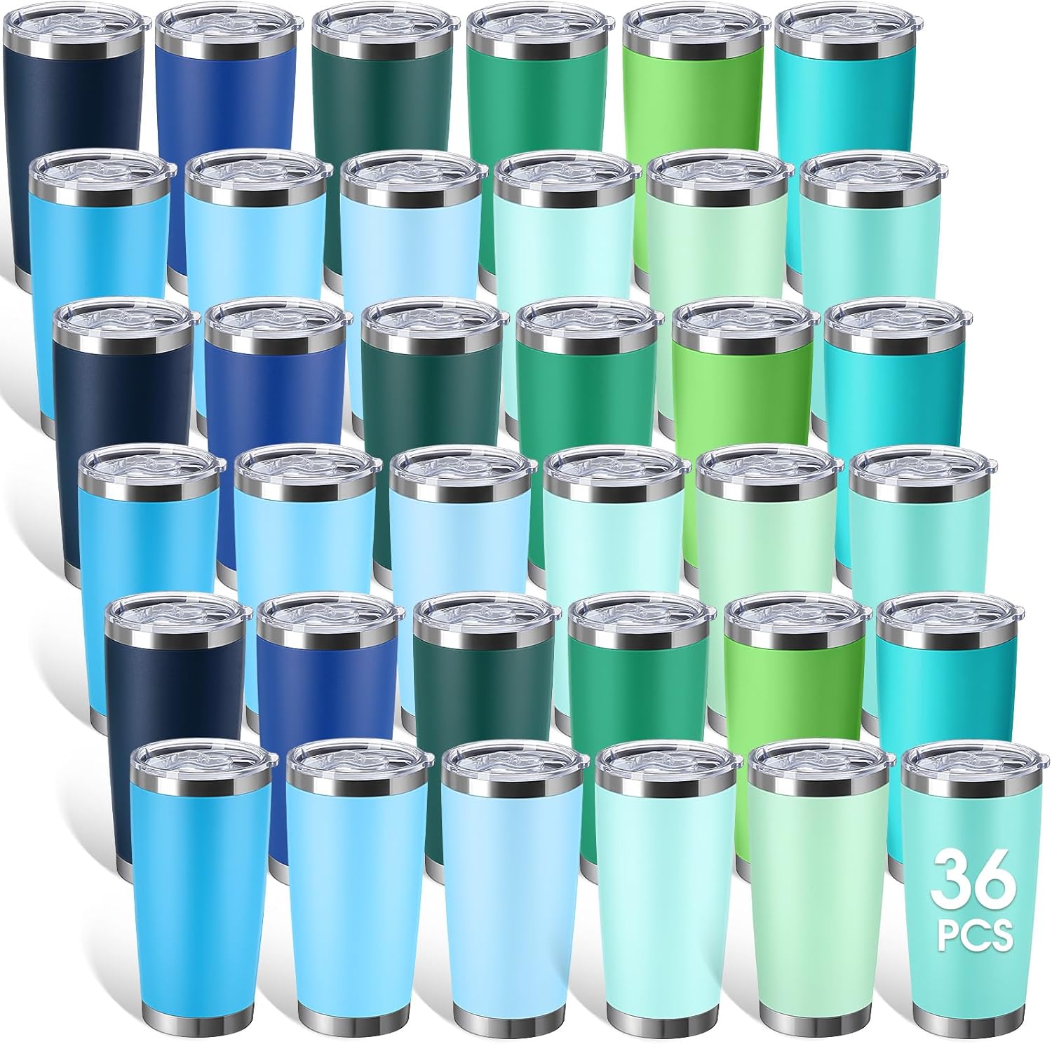 36 Packs Stainless Steel Tumbler Bulk for Every Occasion