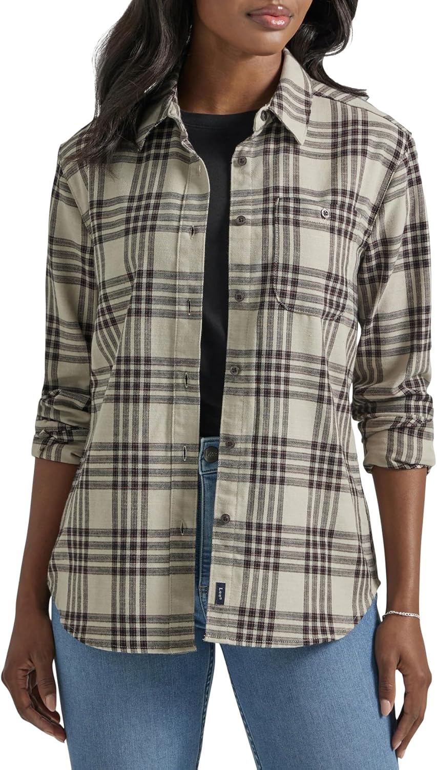 Lee Women's Legendary Long Sleeve Button Down Shirt Review