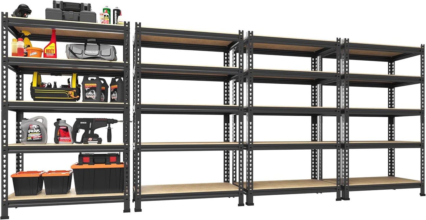 PrimeZone 5 Tier Adjustable Garage Storage Shelving Unit Review