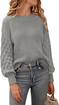 PRETTYGARDEN Women's Fall Pullover Sweater - Cozy Slouchy Knit