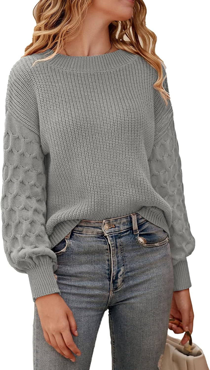 PRETTYGARDEN Women's Fall Pullover Sweater for Casual Style