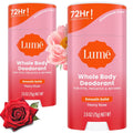 Peony Rose Whole Body Deodorant Stick - 2.6 oz Pack of 2 - 72 Hour