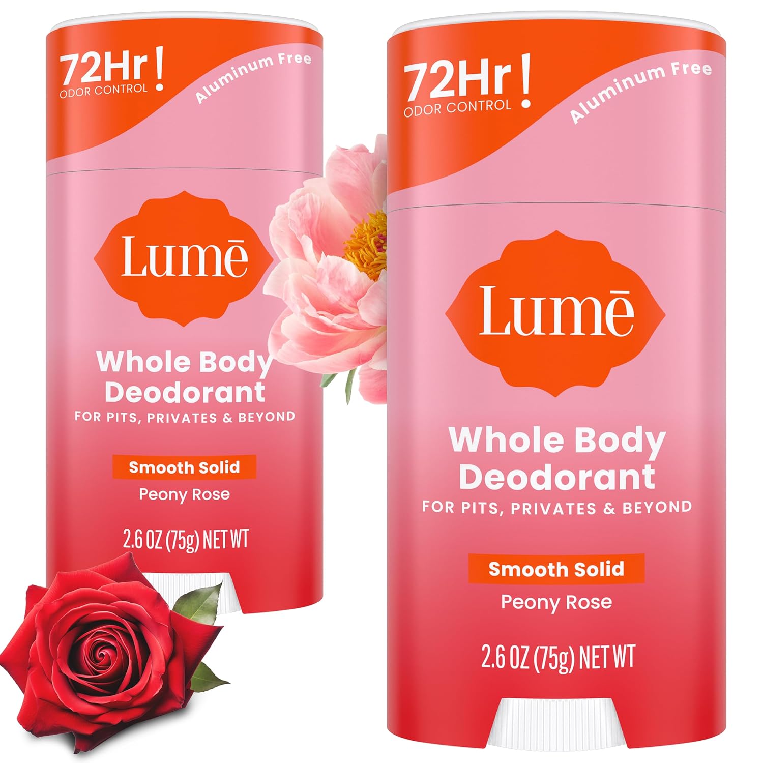 Lume Whole Body Deodorant Smooth Solid Stick for Odor Control