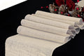Burlap Table Runners 10 Pack 12 x 72 in - Rustic Reusable Linen