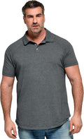 Strongsize Mens Big & Tall Polo Shirt - Premium Stretch Cotton Fit 4XL