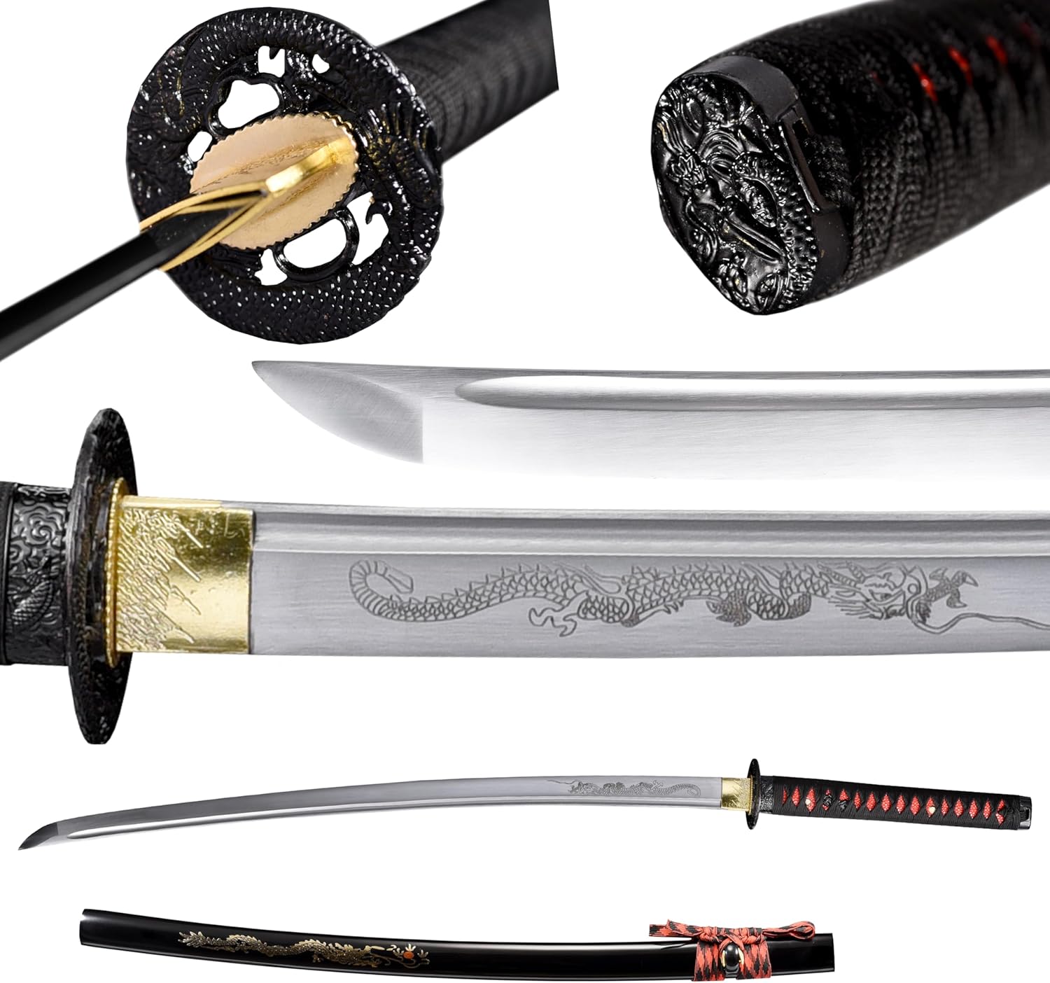 Katana Real Samurai Sword for Training and Collecting Enthusiasts