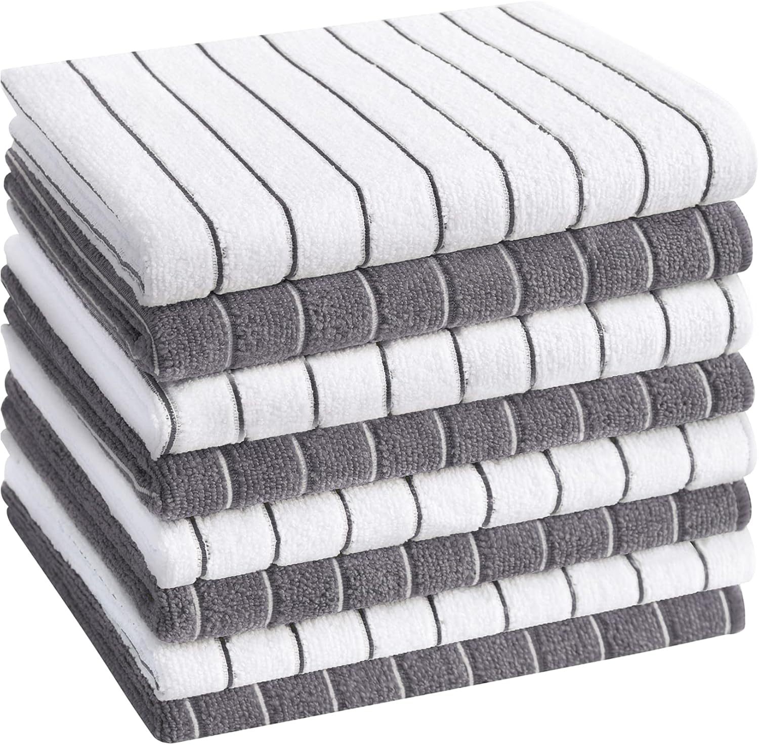 Super Soft Microfiber Dish Towels - Pack of 8