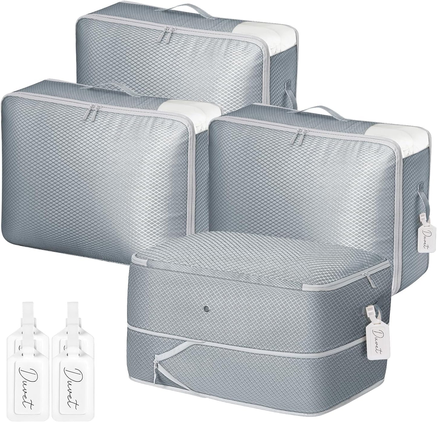 DIMJ Comforter Storage Bag - Large Capacity Compression Bags