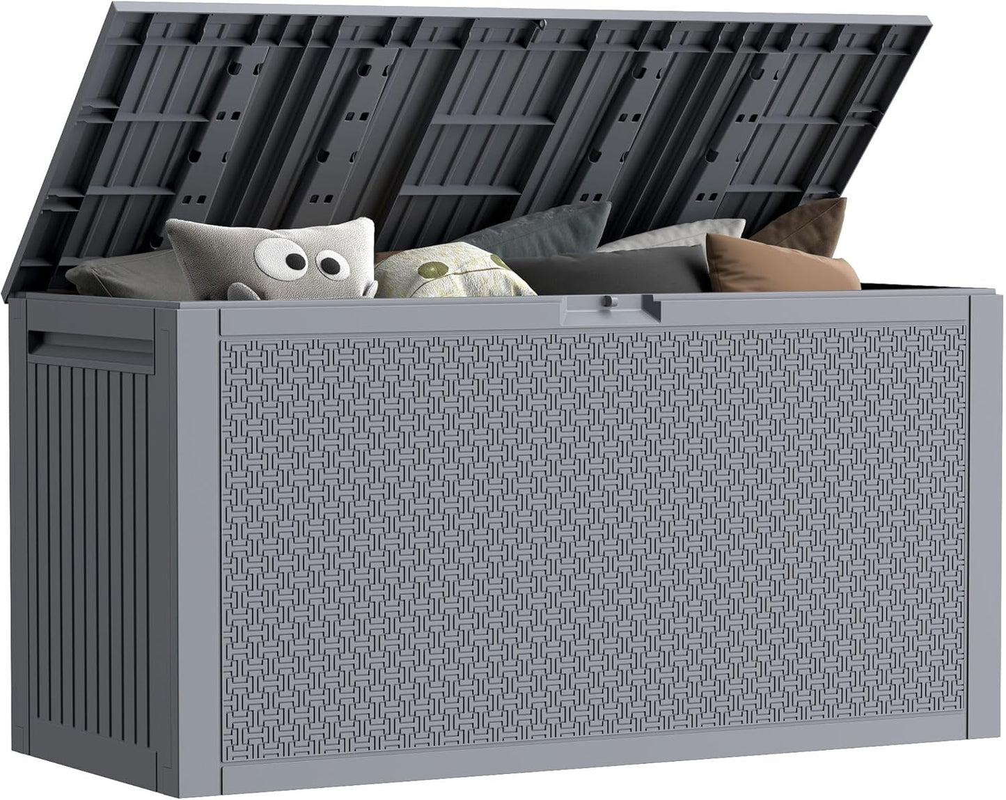 90 Gallon Outdoor Storage Box for Cushions and Tools