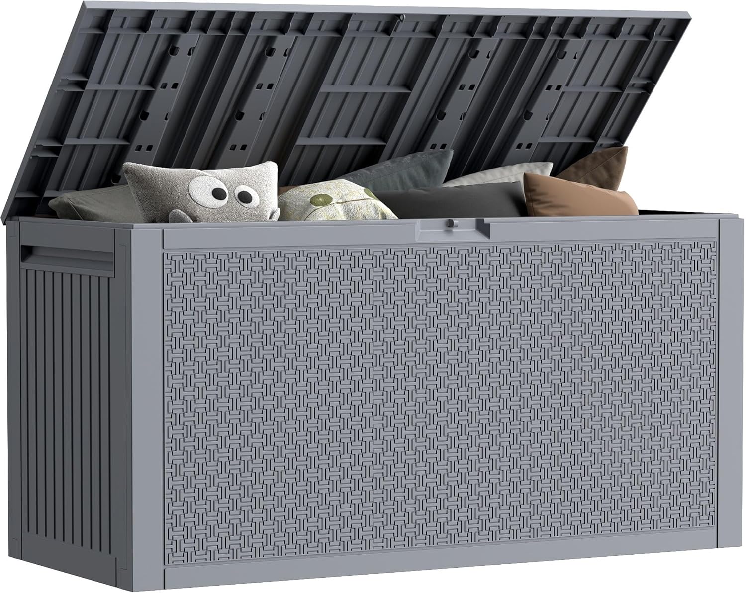 90 Gallon Outdoor Storage Box for Cushions and Tools
