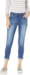 Democracy Women's Ab Solution Crop Jeans - Flattering Fit for Curves