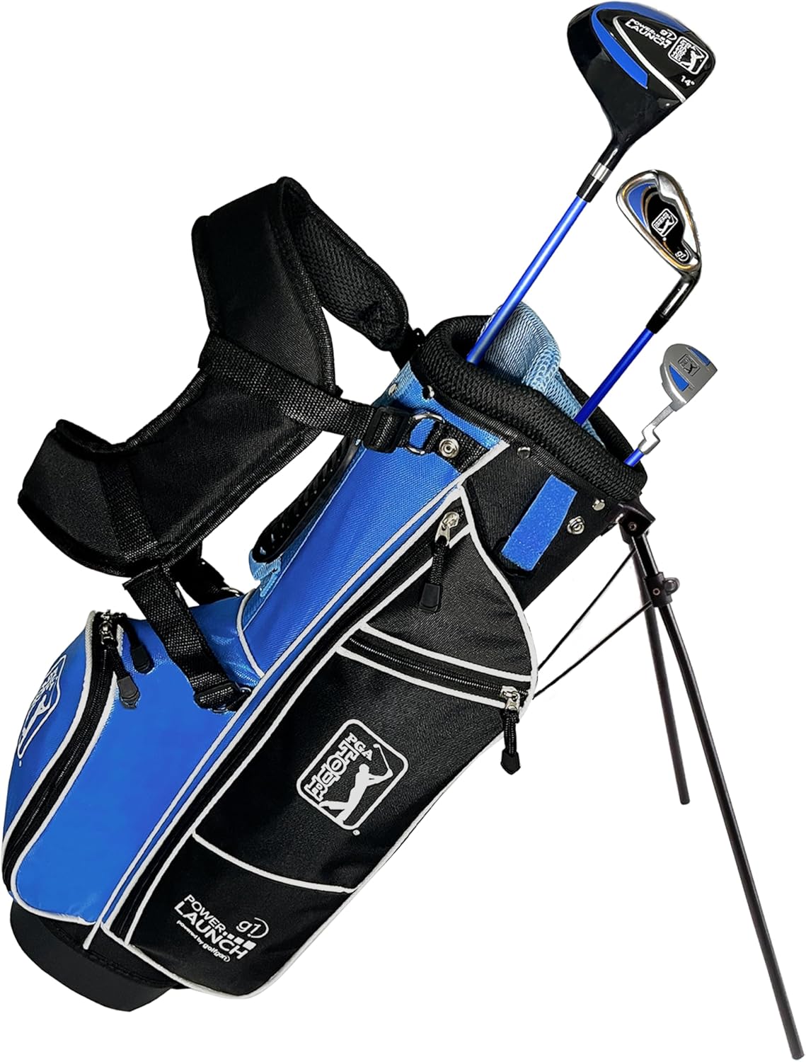 PGA TOUR Youth Golf Club Set for Ages 8-12 with Stand Bag