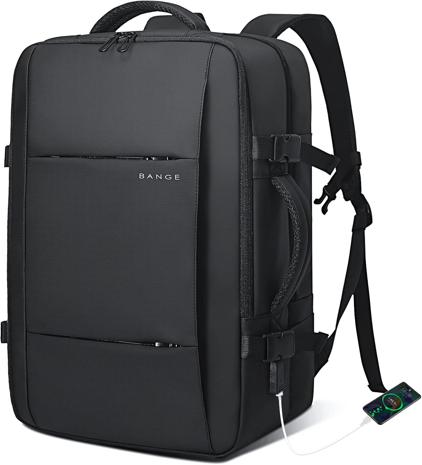 BANGE Travel Backpack for International Travel and Weekender Use