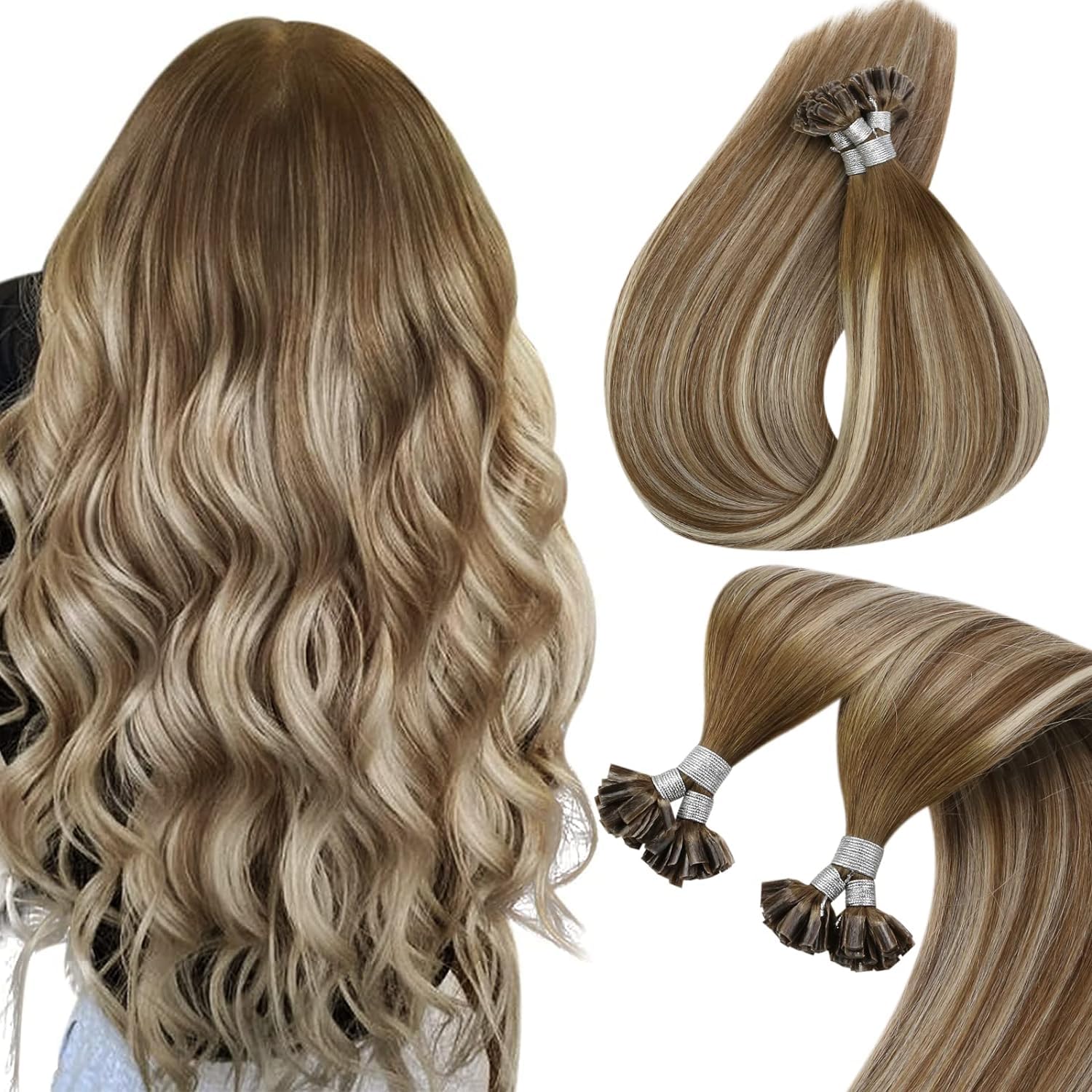 U Tip Hair Extensions Human Hair for Effortless Glamour