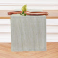 Solino Home Linen Table Runner 72 in Narrow Stripe - Avocado