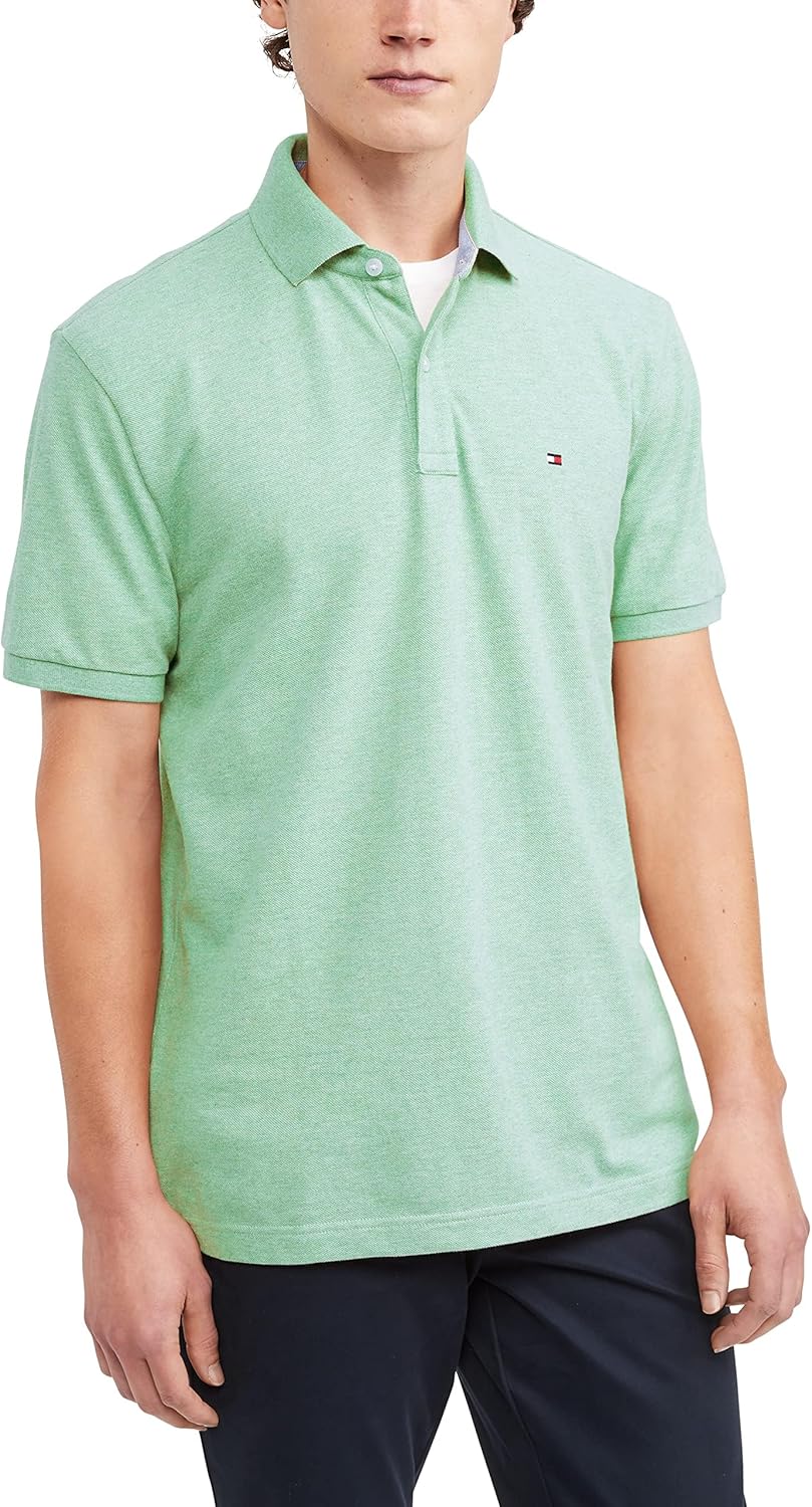 Tommy Hilfiger Men's Short Sleeve Cotton Pique Polo Shirt Review