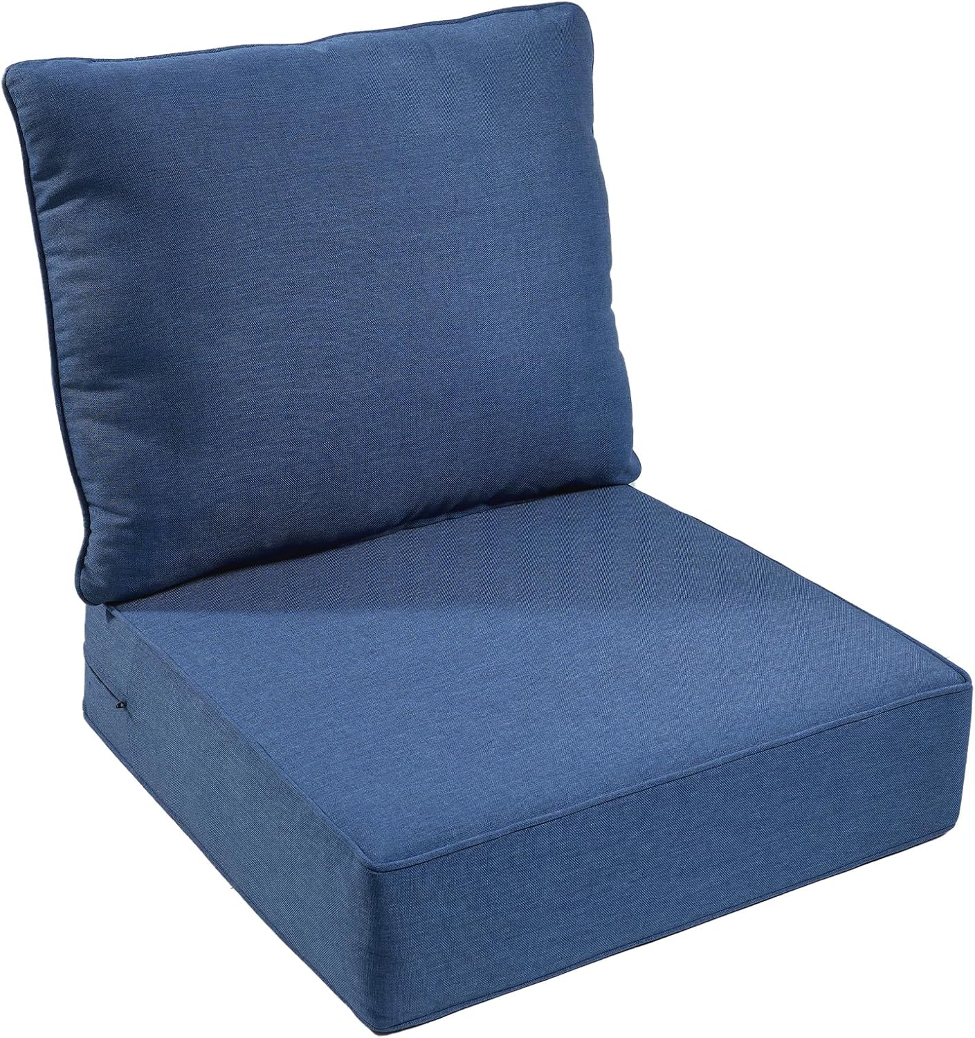 Outdoor Chair Cushion Set with Thick 6in Foam for Comfort