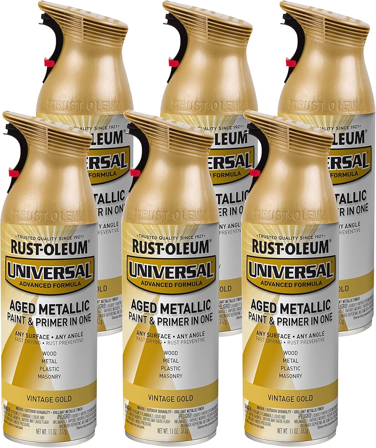 Rust-Oleum Universal All Surface Aged Metallic Spray Paint Review