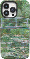 Casely iPhone 14 Pro Case Monets Bridge - Bold Protection & Art