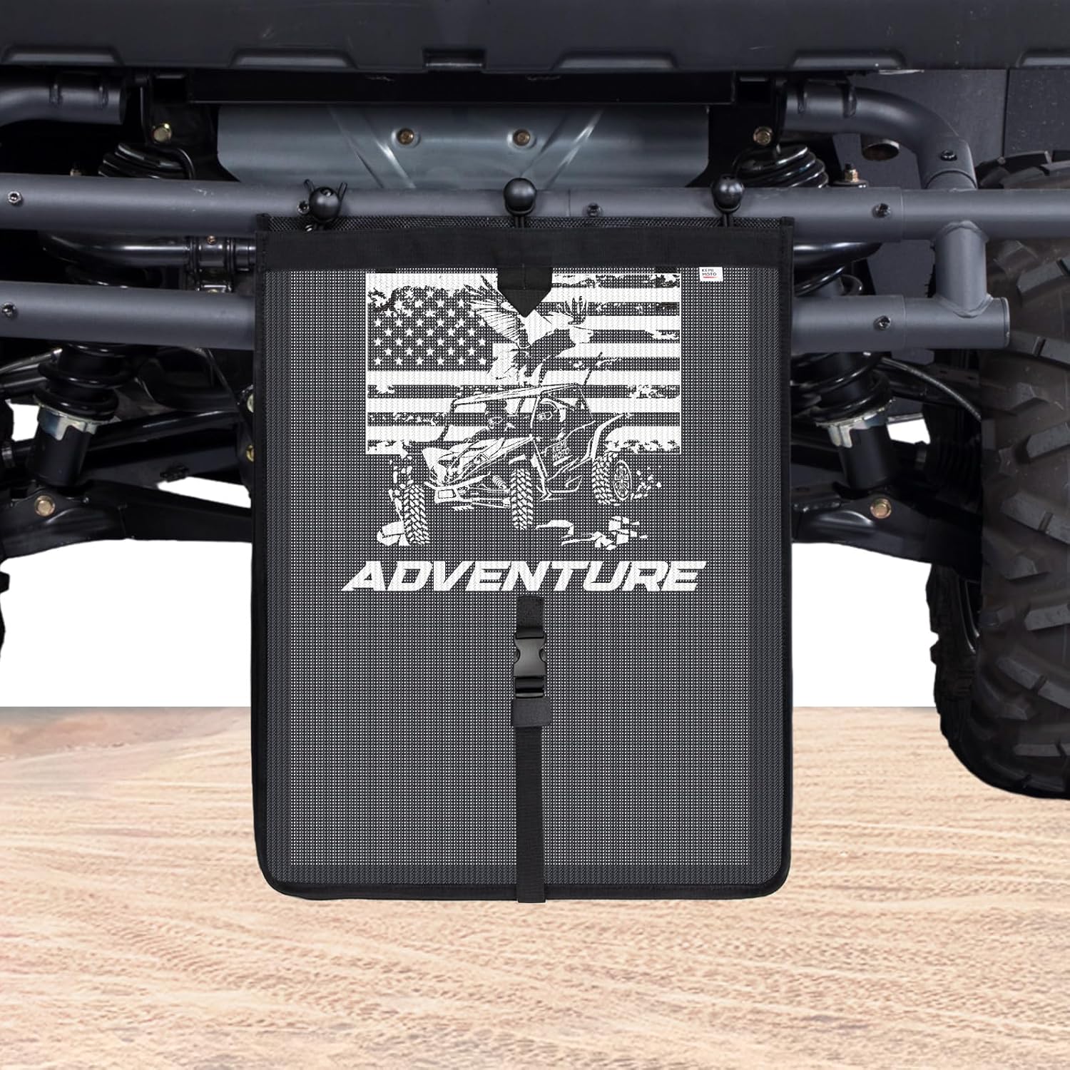KEMIMOTO Universal Trash Sack Mesh Bag for UTV and ATV Use