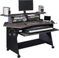 IM100 Series Music Studio Desk Workstation with 2 x 4U Rack - Compact