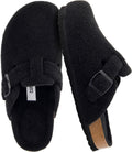 CUSHIONAIRE Hana Womens Clogs - Comfortable Vegan Suede Slip