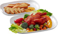 Extra Large Serving Platter Set of 2 - Large Melamine Serving Tray