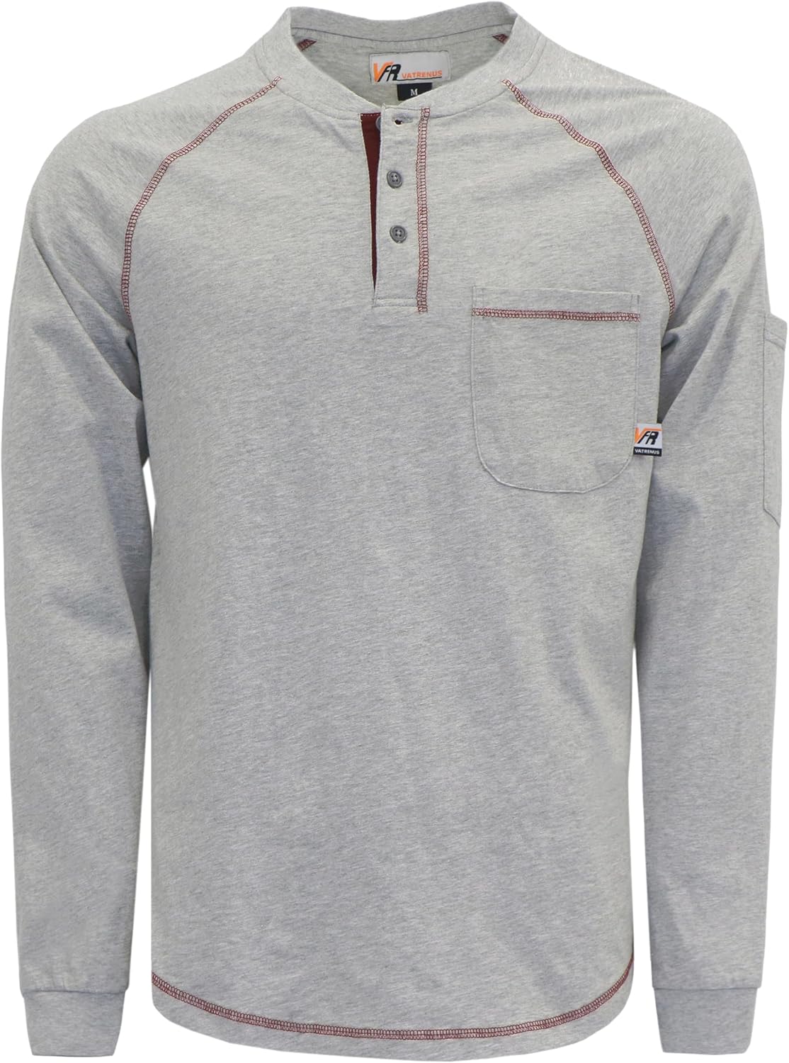 VATRENUS Flame Resistant Long Sleeve Henley Work Shirts Review