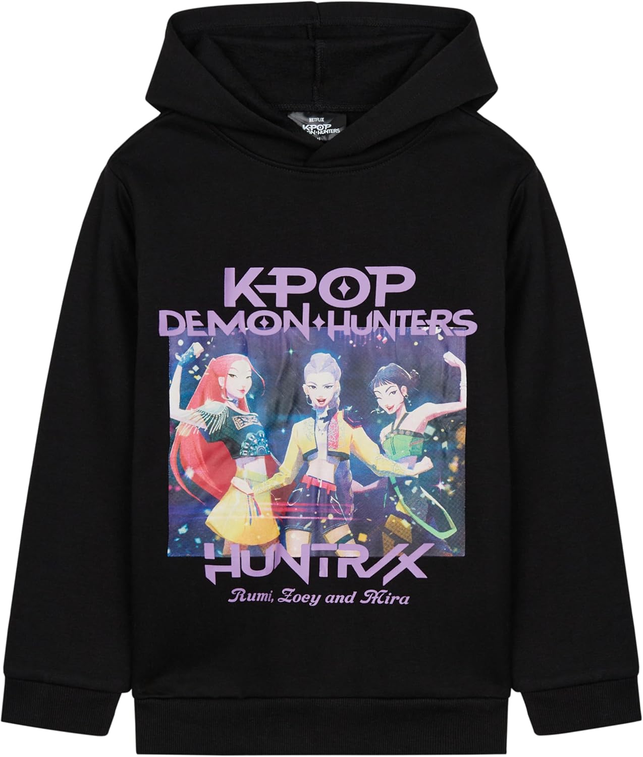 KPop Demon Hunters Hoodie for Girls Teens - Cozy Pullover Sweatshirt