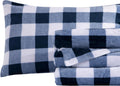 Elegant Comfort Velvet Plush Flannel 4-Piece Twin Sheet Set - Cozy
