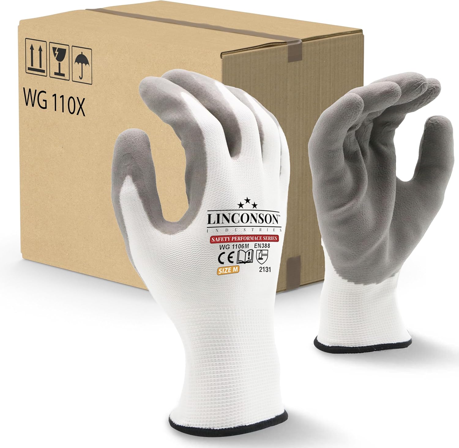 Safety Performance Series Work Gloves for Construction & Mechanics