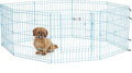 Dog Exercise Pen & Playpen 24 in x 24 in with Door - Secure Play Area