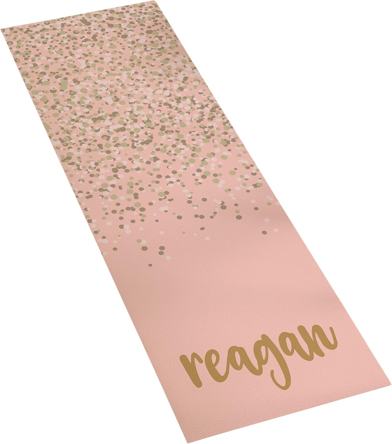 Custom Sparkling Yoga Mat - Anti-Slip & Portable - Personalized for All Ages