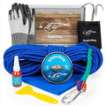 1000 lbs Magnet Fishing Kit - Complete 10 Piece Salvage Set