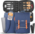 Chef Knife Bag Vintage Backpack - Organized Knife Carrying Case