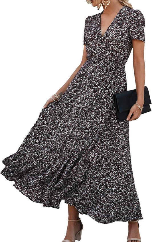 PRETTYGARDEN Women's Summer Maxi Dress for Beach and Casual Wear