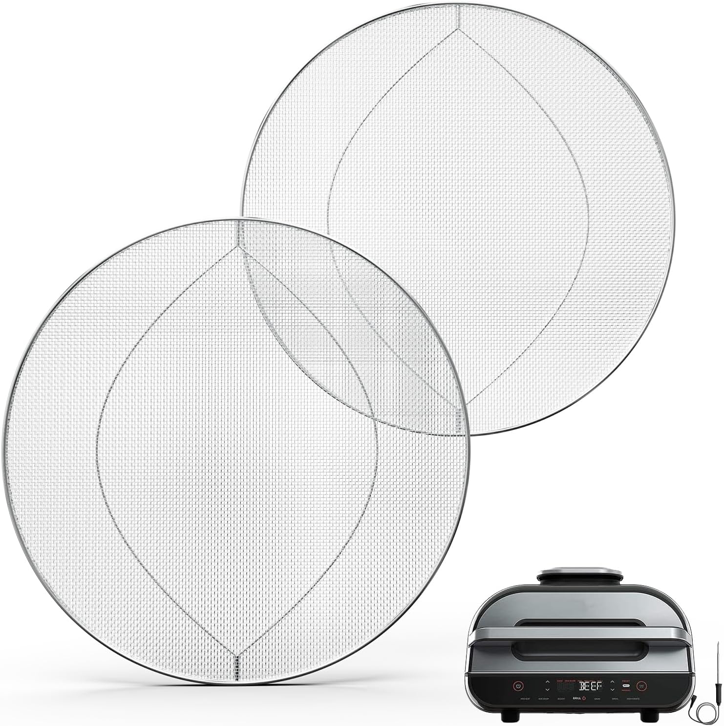 Ninja Foodi Smart XL Grill Splatter Shield x2