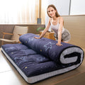 MAXYOYO Black Moon and Star Futon Mattress Twin - Thick Foldable Floor
