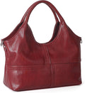 Vegan Leather Purses for Women with Detachable Satchel Strap - Clean