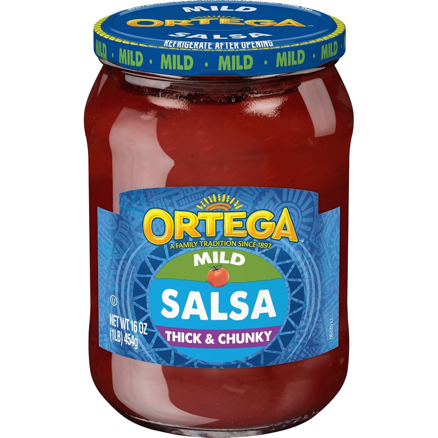 Ortega Thick & Chunky Mild Salsa for Flavorful Family Meals
