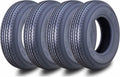 Premium ST185/80R13 Trailer Tires with Scuff Guard for Safety