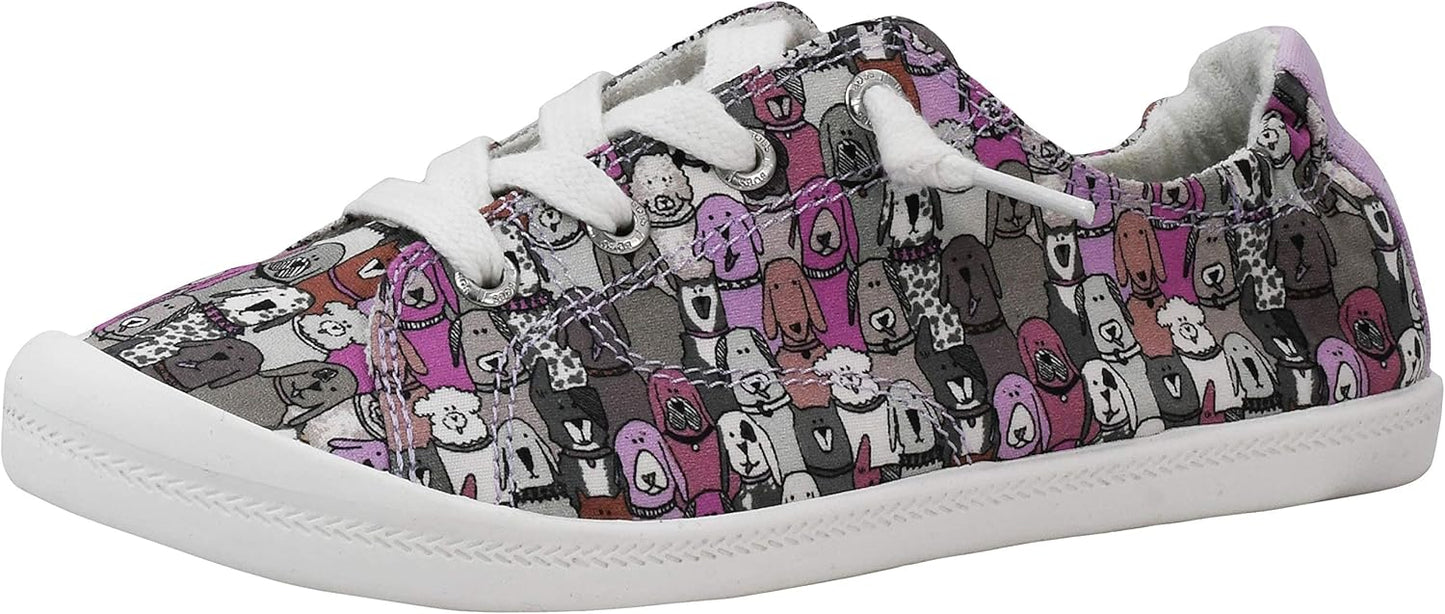 Skechers BOBS Women's Beach Bingo-Dog House Sneakers Review