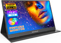 BIGASUO Portable Monitor 15.6in 1080P FHD - Travel Second Screen