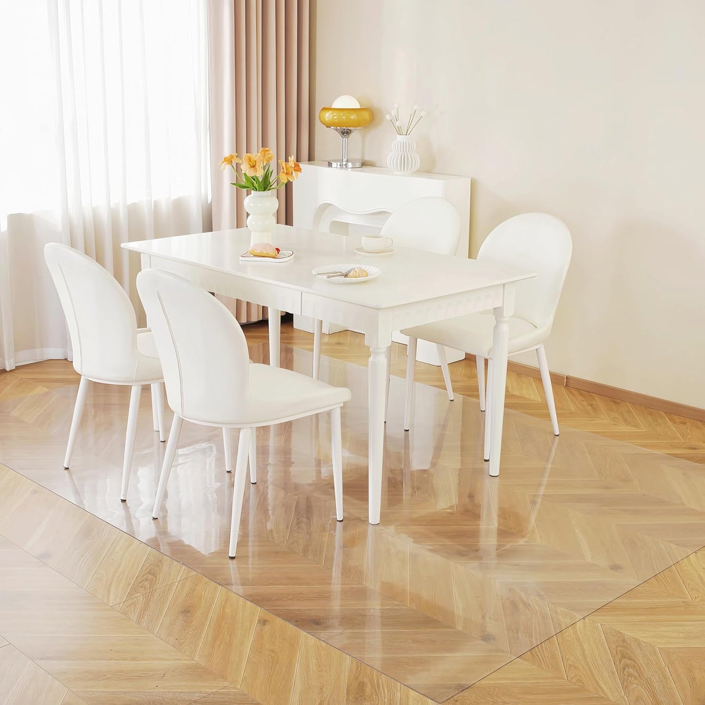 Royhom Clear Chair Mat for Hardwood Floors - Durable Protection