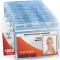 Mifflin-USA Horizontal ID Name Badge Holder - Tough Waterproof Pack