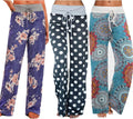 ROSA JUNIO Comfy Pajama Pants for Women - Soft Wide Leg Lounge Pants